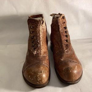 Vintage men’s high button boots